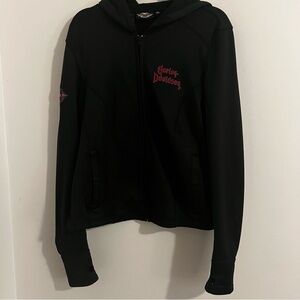 Harley-Davidson Black Zip Up - Women’s